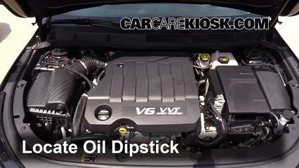 2015 Buick LaCrosse Leather 3.6L V6 FlexFuel Oil Check Oil Level